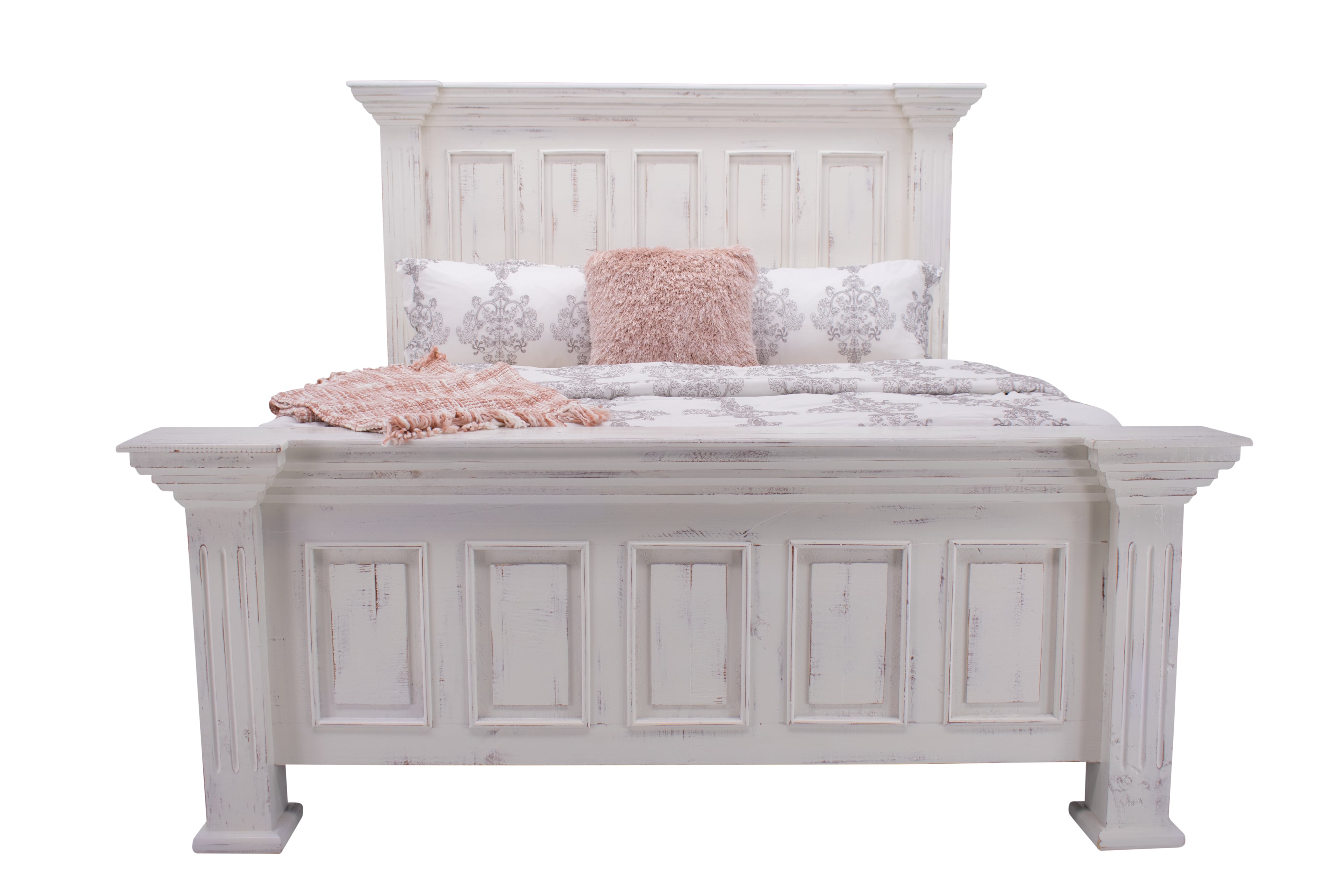 Chalet Queen Dresser Mirror &amp; Nightstand