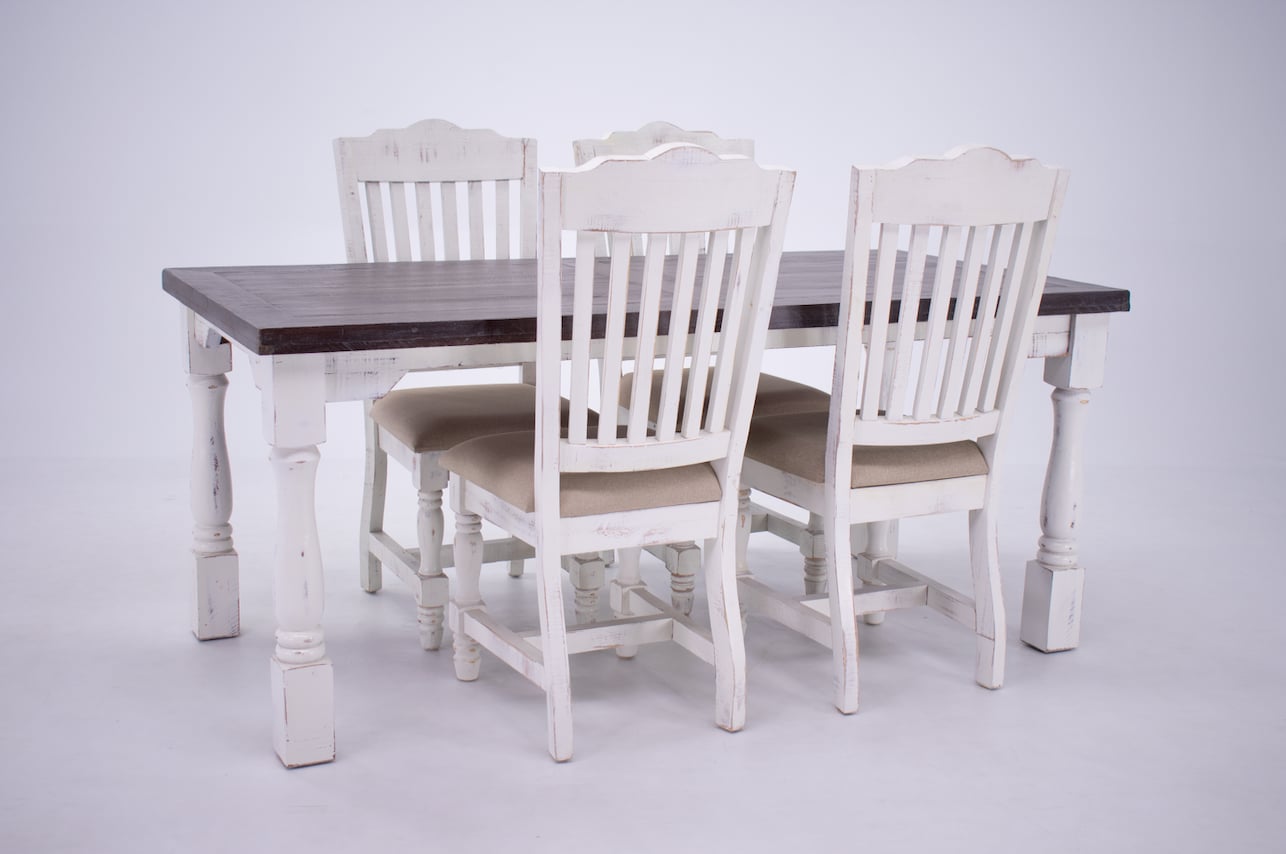 Vintage Martha Martha Dining Table & 4 Chairs