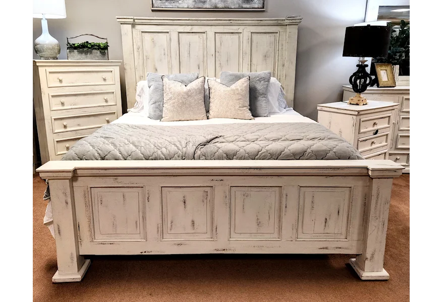 Nina Nina Queen Panel Bed by Vintage at Johnson's Furniture