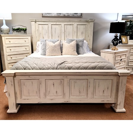 Nina Queen Panel Bed