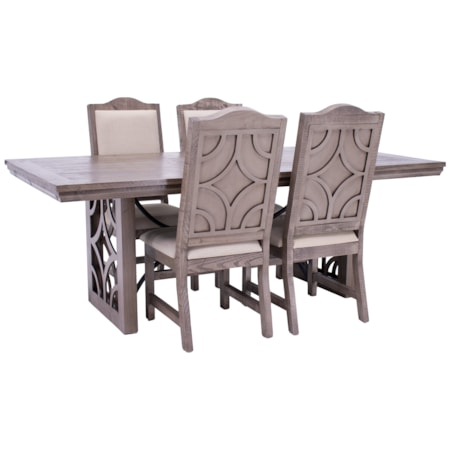 Westgate Dining Table & 4 Chairs