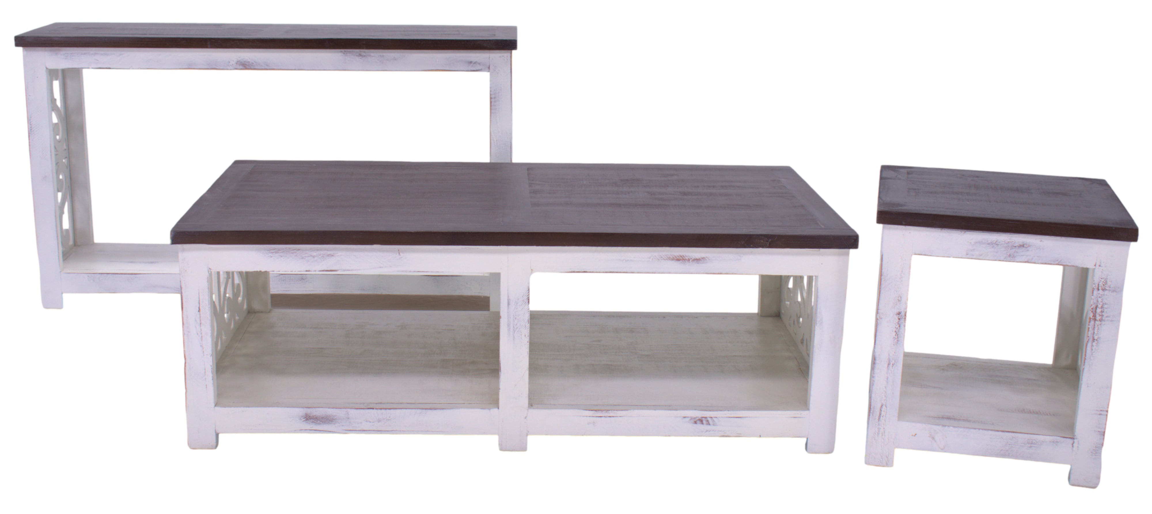 Vintage Harp Harp End Table