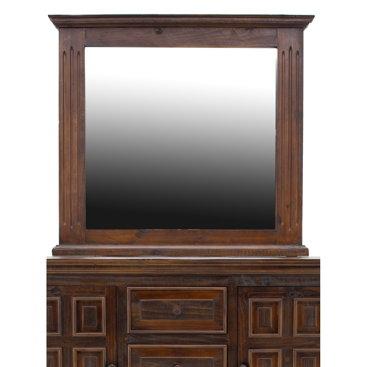 Vintage Chalet Chalet Walnut Mirror