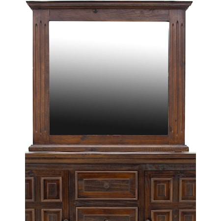 Chalet Walnut Mirror