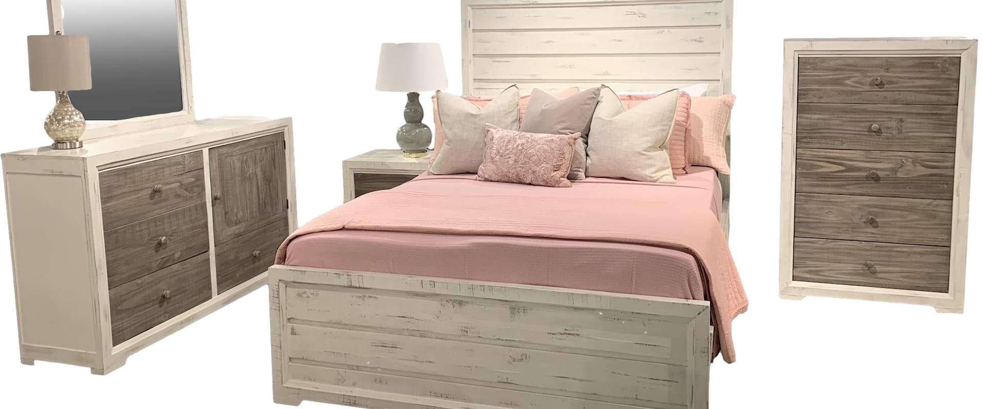 4 Piece Queen Bedroom Set