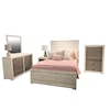 Vintage Windjammer 4 Piece Queen Bedroom Set