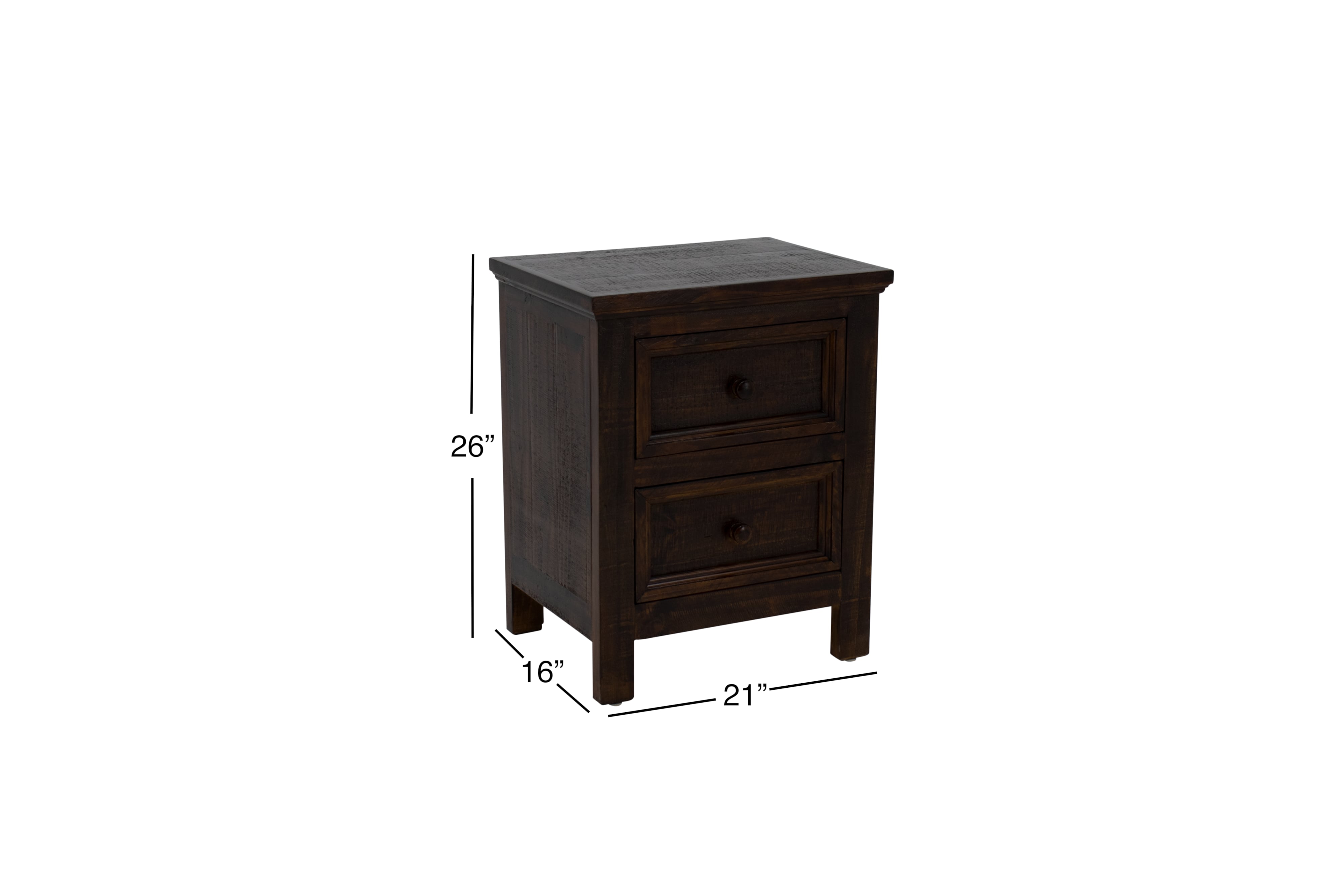 Vintage QUINN 102QUINNNS QUINN NIGHTSTAND Johnson's Furniture Nightstands