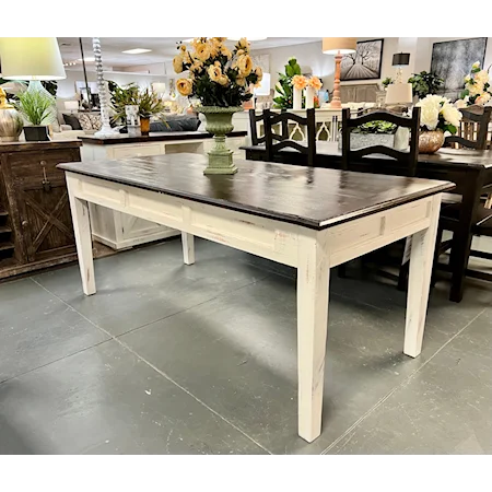 New White Dining Table