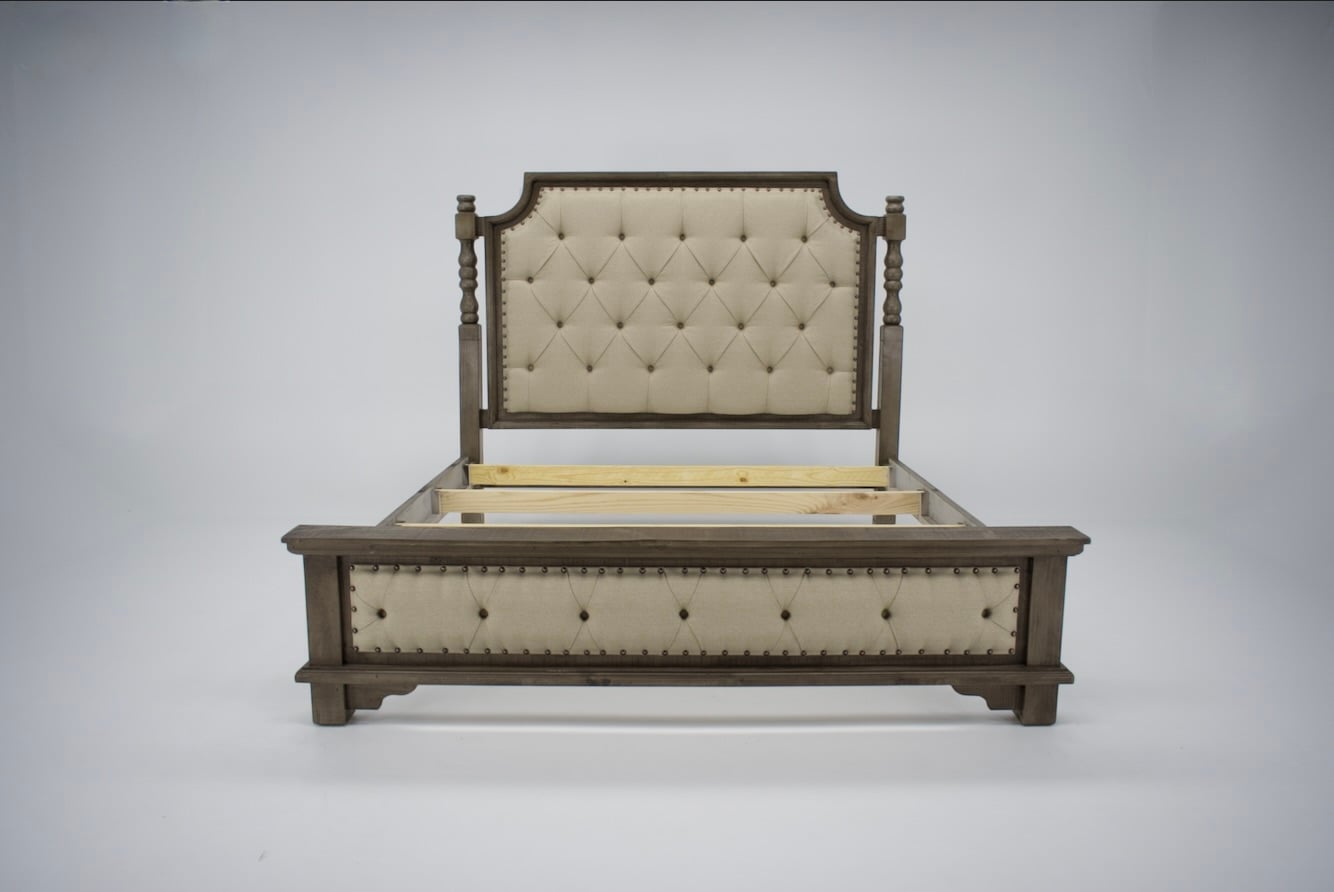 Vintage Charleston Charleston King Padded Bed