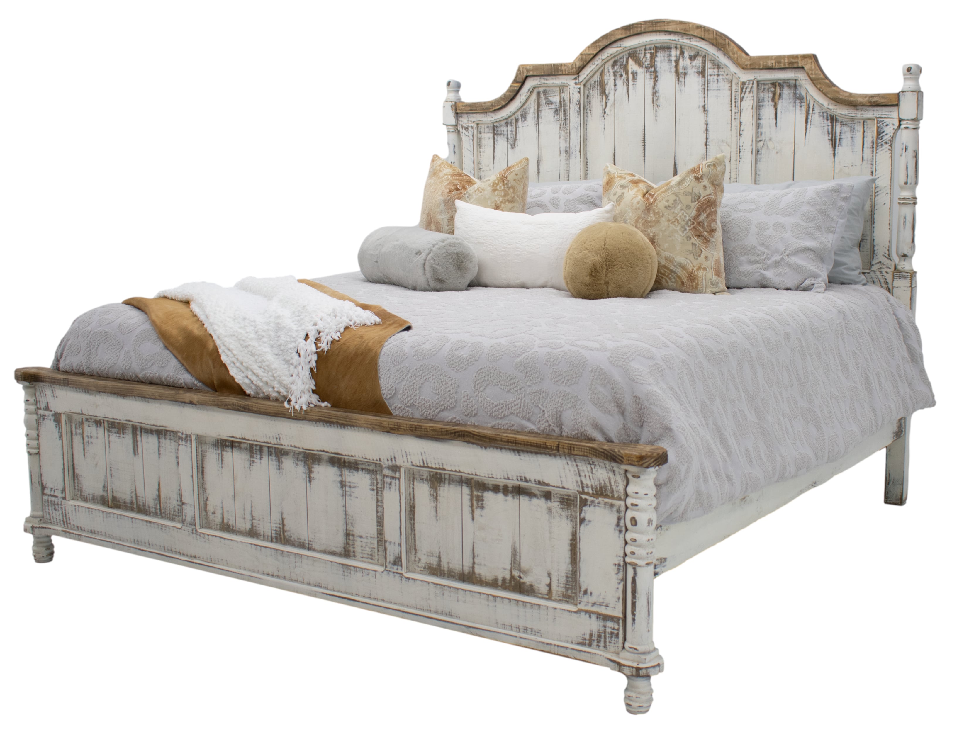 Clarice Queen Dresser Mirror &amp; Nightstand