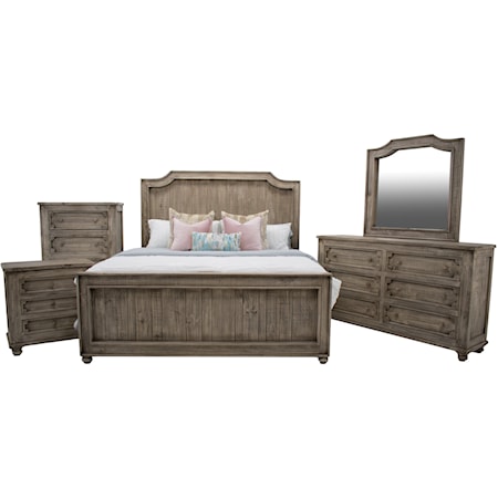 4 Piece King Bedroom Set