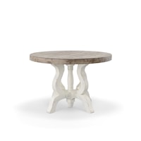 Tiffany New White with Granite Round Table