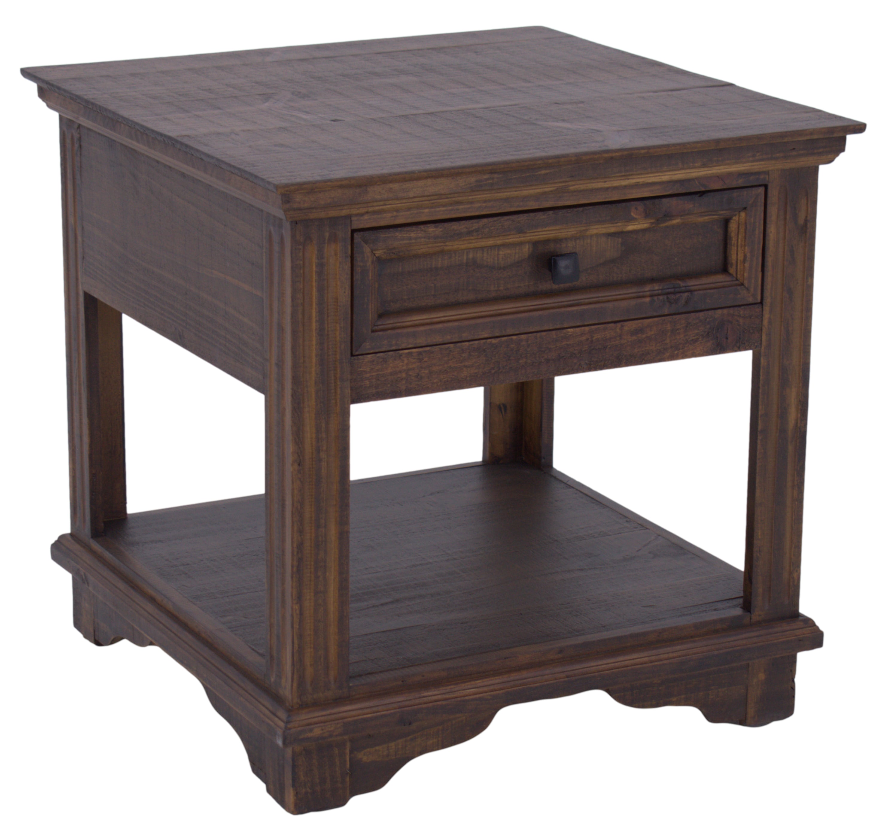 Vintage Charleston Charleston Walnut End Table