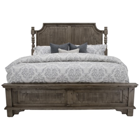 Charleston Queen Panel Bed
