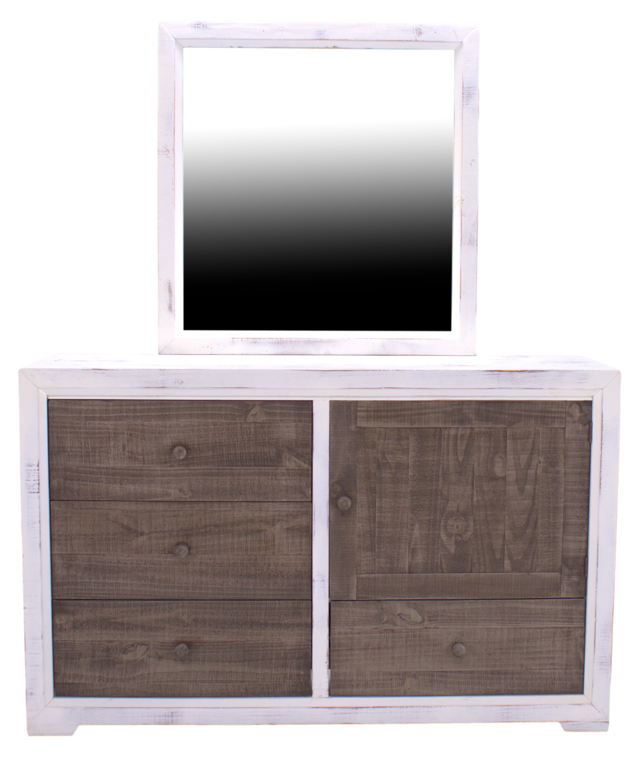 Windjammer Queen Dresser Mirror &amp; Nightstand