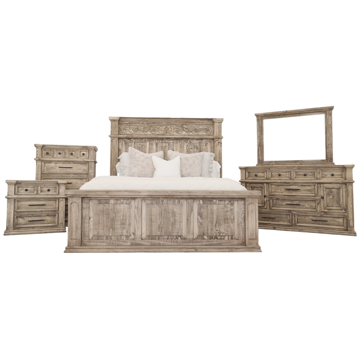 Vintage Gabriella PGABRIELLAK Gabriella Sandstone King Bed