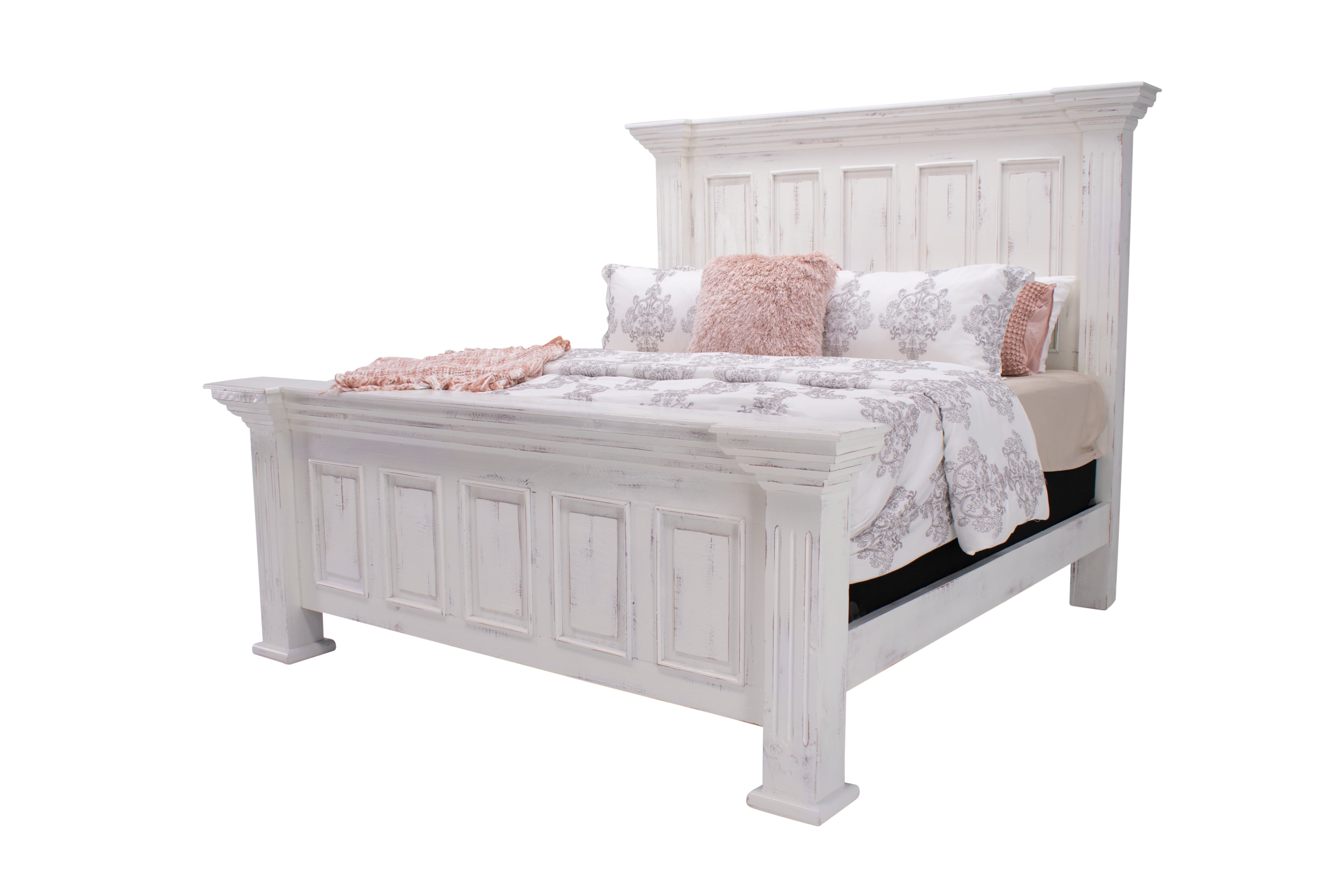 Chalet Queen Dresser Mirror &amp; Nightstand