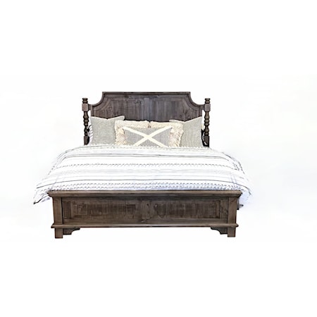 Charleston Queen Panel Bed