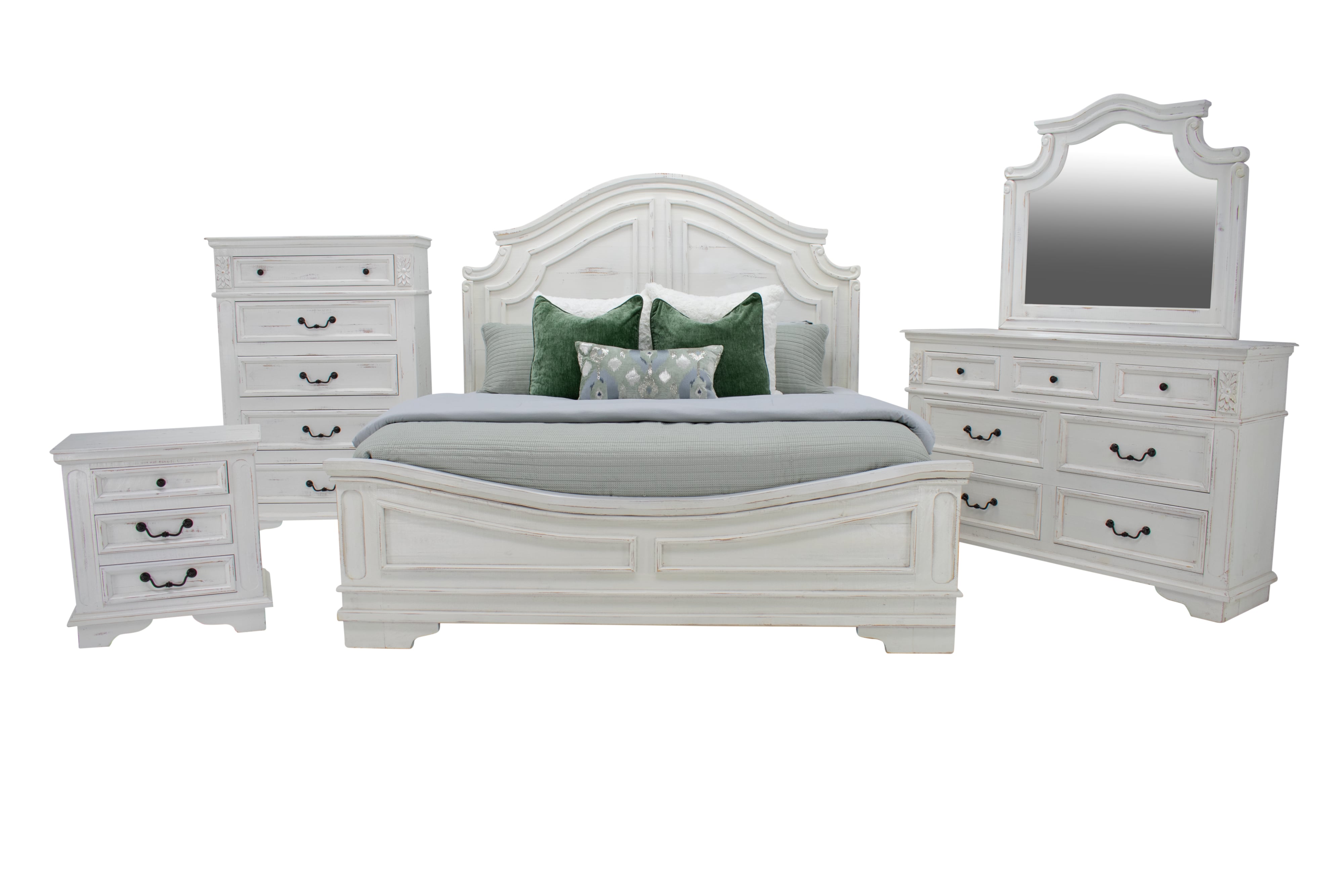 Freedom Queen Dresser Mirror &amp; Nightstand