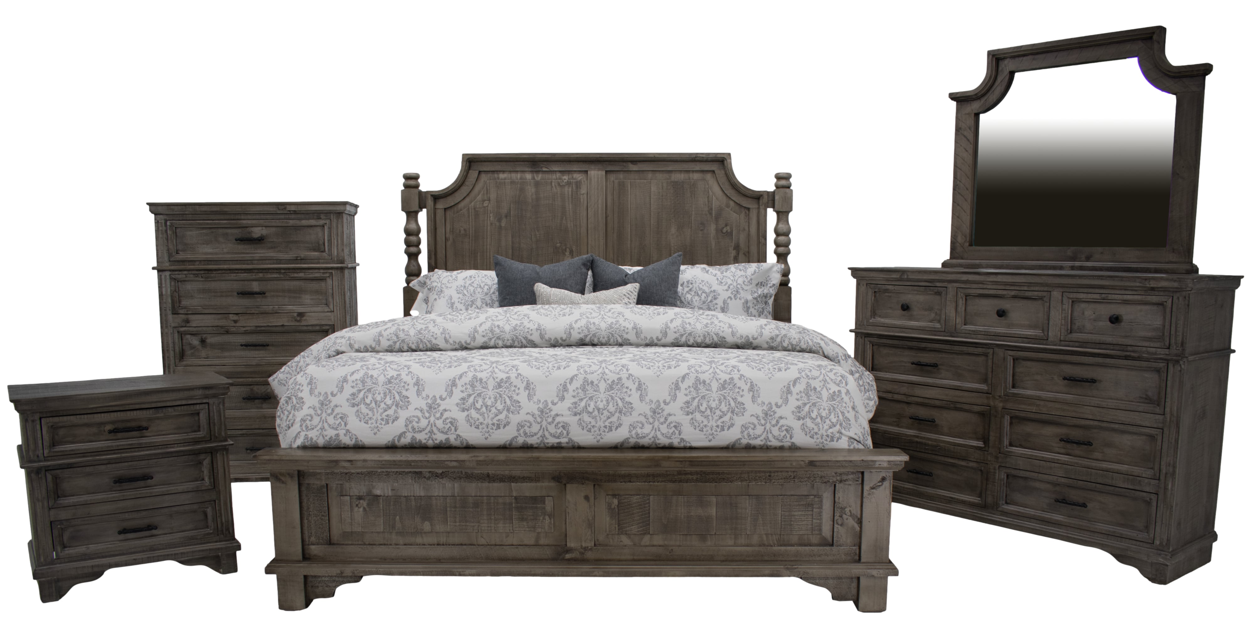 Vintage Charleston Charleston Queen Panel Bed