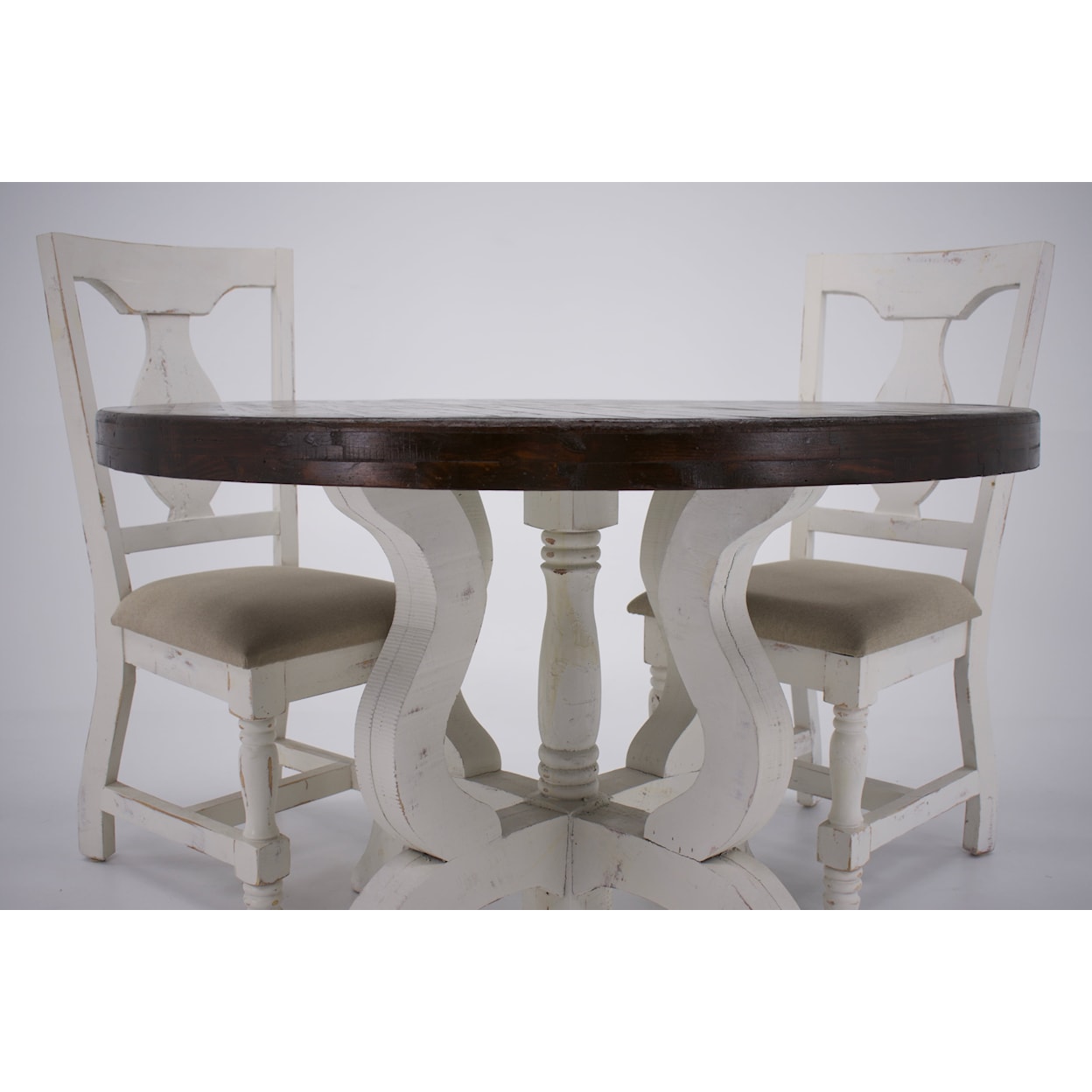 Vintage Tiffany Tiffany NW/Rodeo Dining Table & 4 Chairs