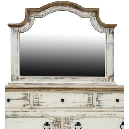 Clarice Queen Dresser Mirror &amp; Nightstand