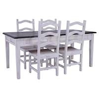 Winchester Dining Table & 4 Chairs