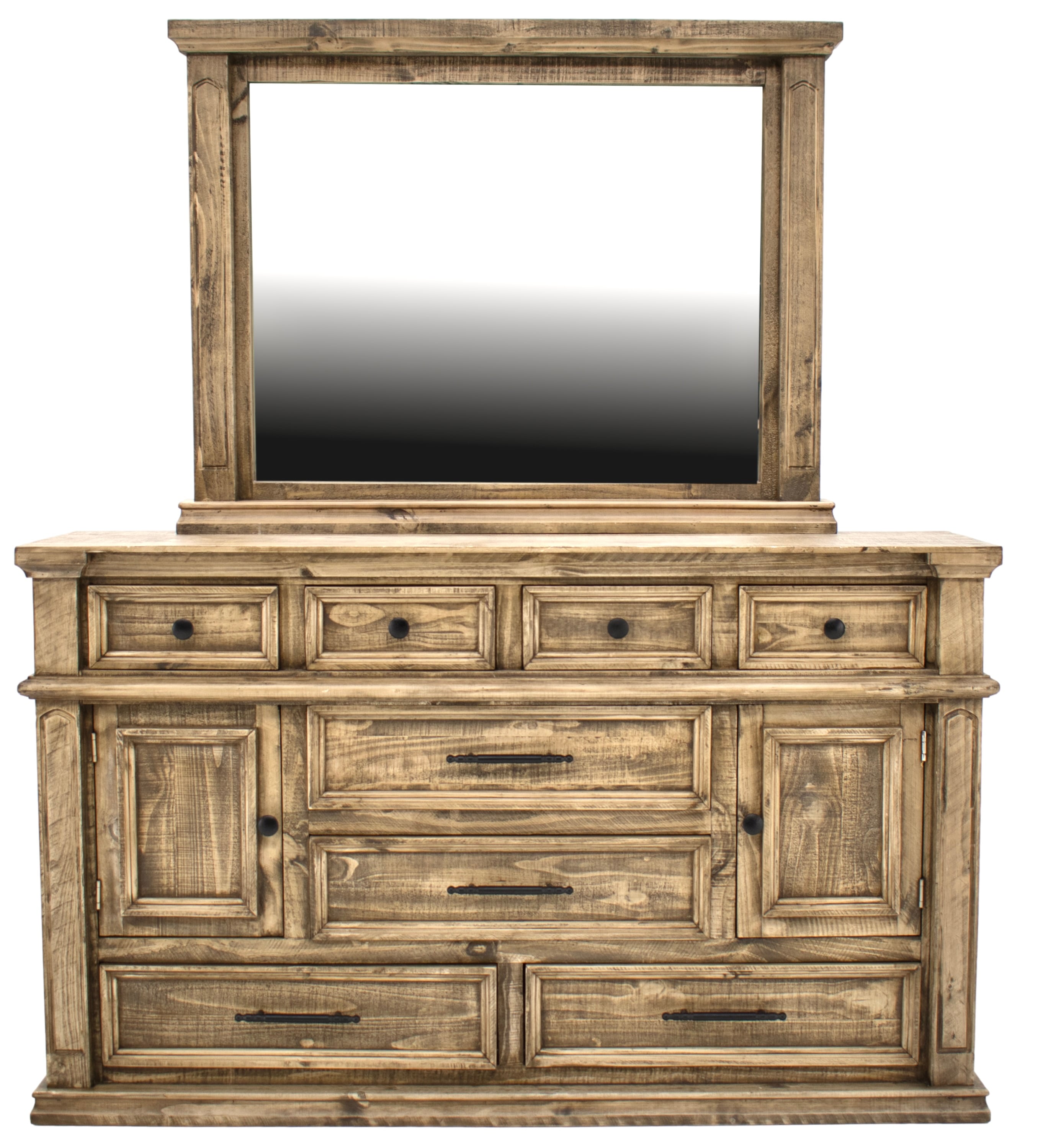 Gabriella Queen, Dresser, Mirror &amp;Nightstand
