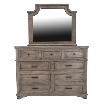 Charleston Granite Mirror