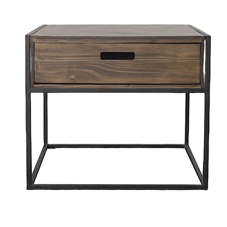 Landon Rum End Table