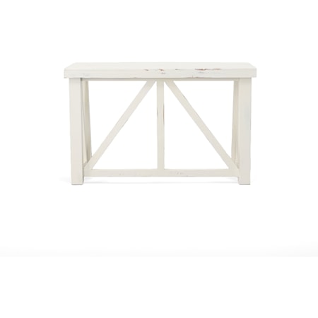 Spencer New White Sofa Table