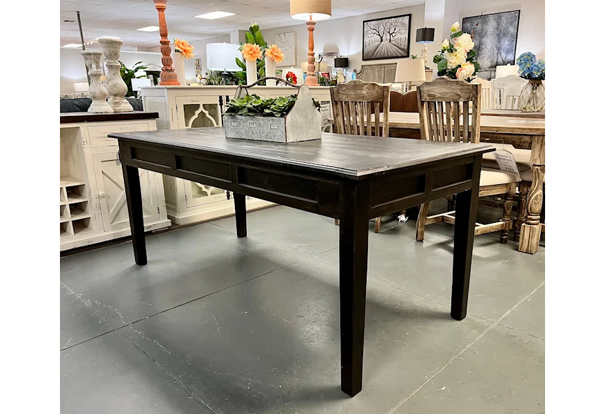 Winchester Mink Dining Table by Vintage at Johnson's Furniture