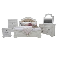 Freedom Queen Bed, Dresser, Mirror & Nightstand