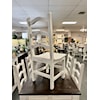 Vintage Winchester New White Side Chair