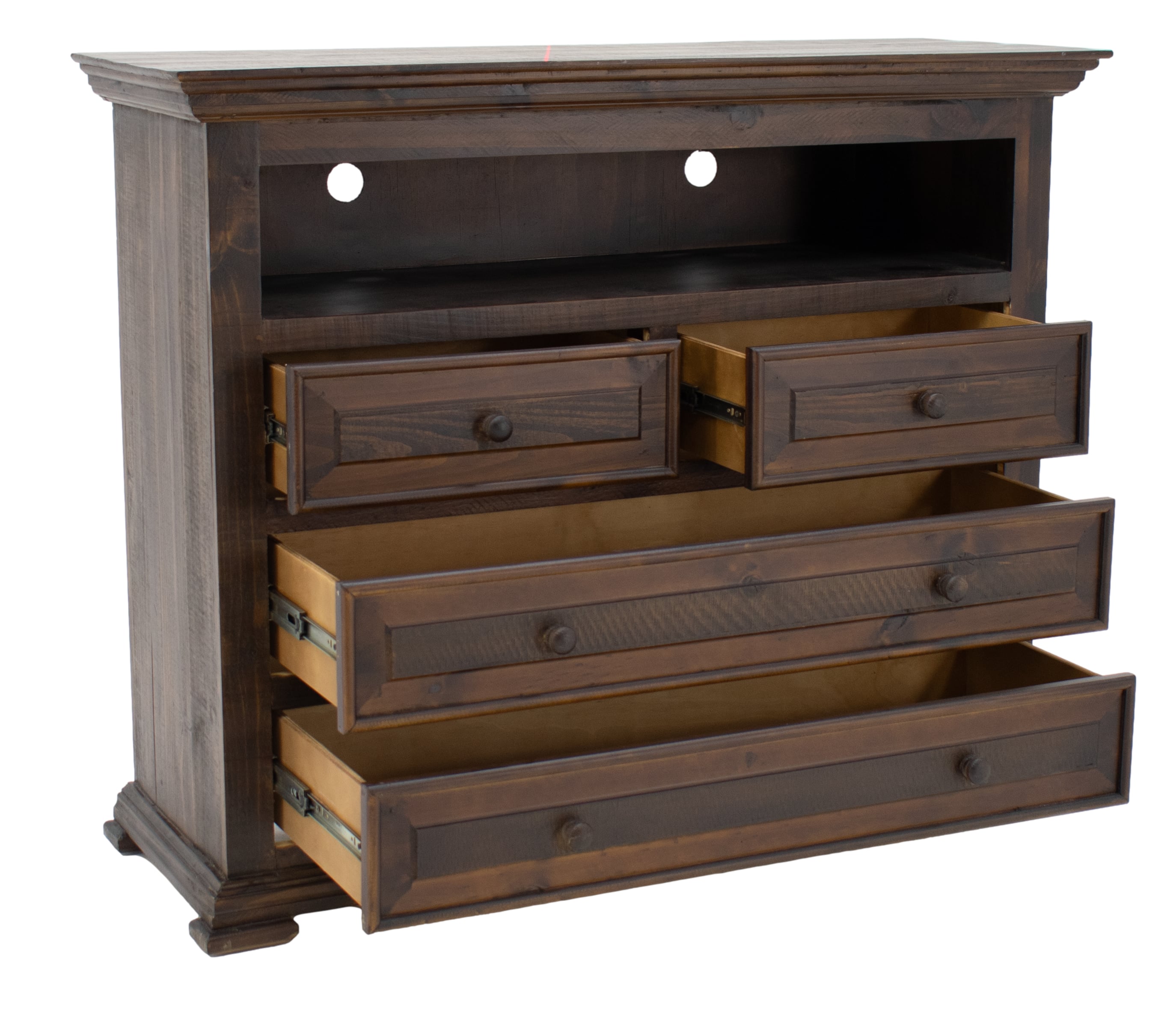 Vintage Chalet Chalet Media Chest