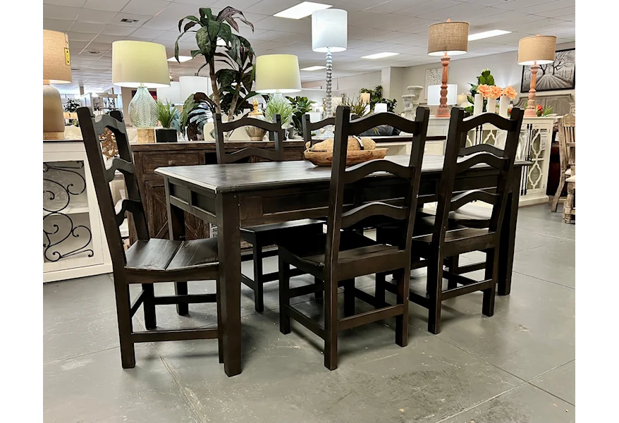 Winchester Mink 7 Piece Dining set by Vintage at Johnson's Furniture