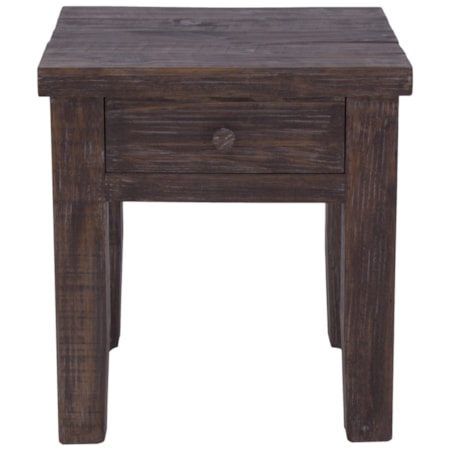 775 Barnwood End Table