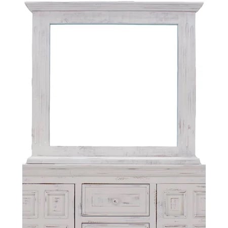Chalet Queen Dresser Mirror &amp; Nightstand