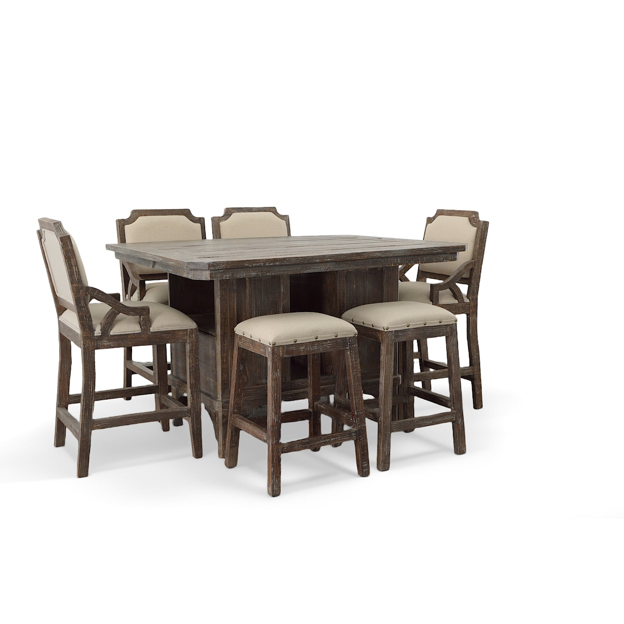 Vintage Camry 7 Piece Dining Set