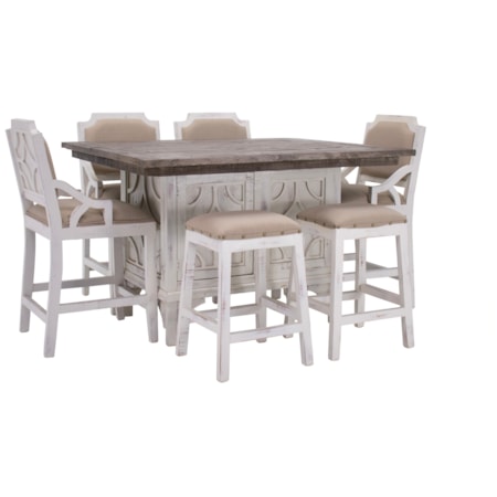 Westgate Pub, 4 Stools & 2 Backless