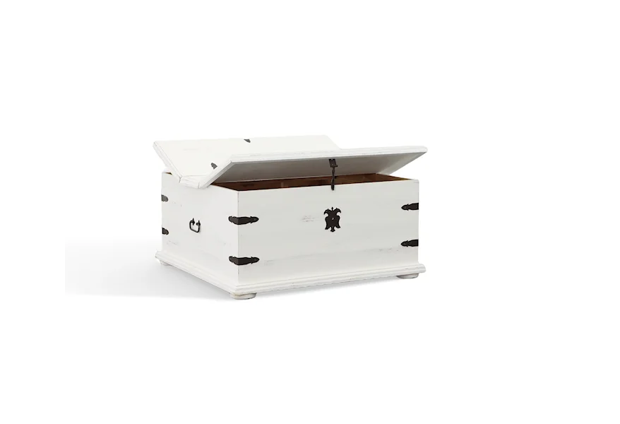 Arc New White Arc Trunk by Vintage at Johnson's Furniture