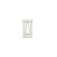 Spencer New White Side Table