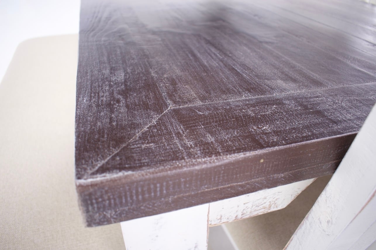 Vintage Martha Martha Sandstone Dining Table & 6 Chairs