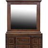 Vintage Chalet Chalet King Dresser Mirror & Nightstand