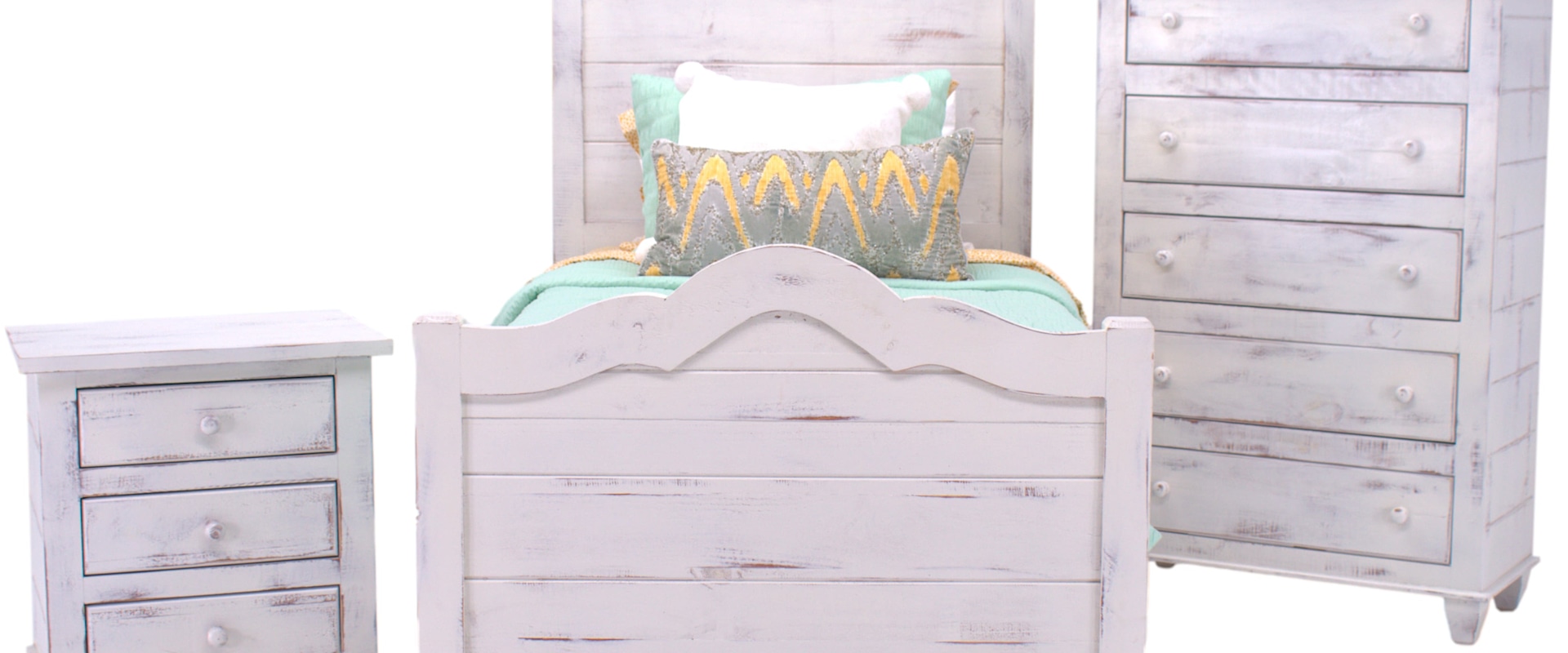 Joanna Full Bed, Chest & Nightstand