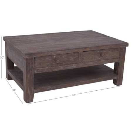 775 Barnwood Coffee Table