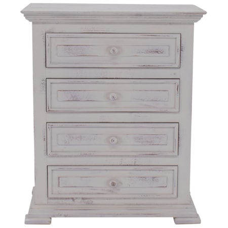 Chalet 4 Drawer Nightstand