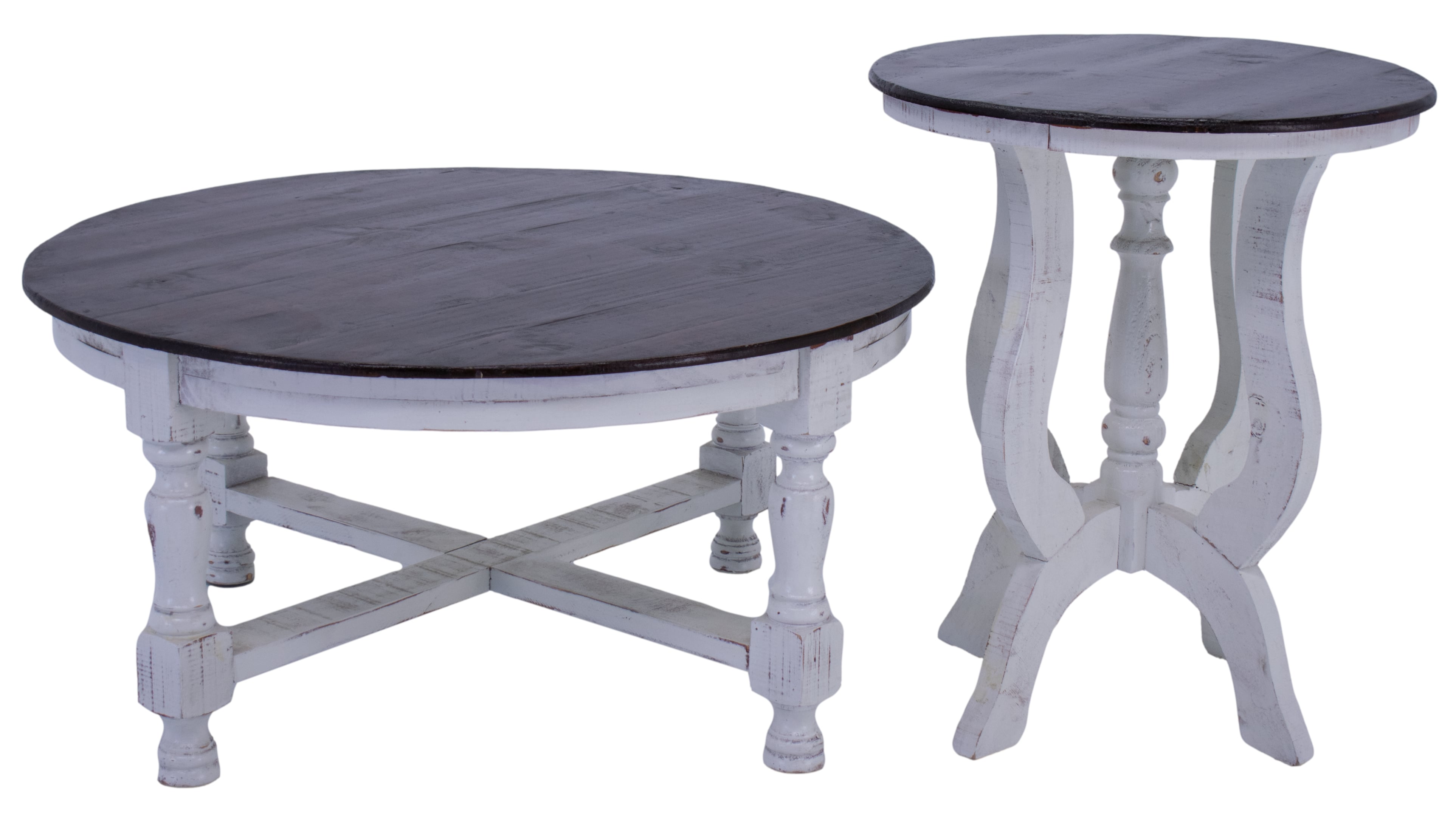 Vintage Tiffany 600681LATWR Tiffany New White with Rodeo End Table