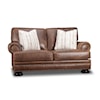 Bernhardt Foster  Foster Leather Loveseat