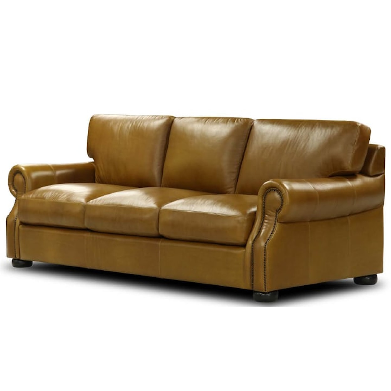 GTR Leather Wentworth Wentworth Top Grain Leather Sofa